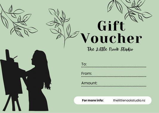 Paint n sip gift voucher